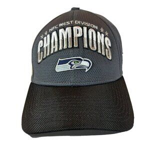 Seattle Seahawks New Era 9FORTY NFC West Champions Adjustable NFL Team Cap Hat